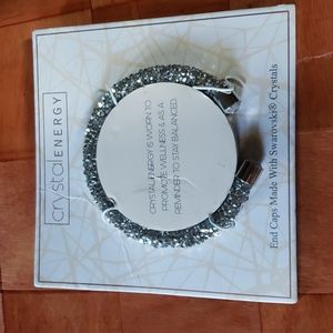Crystal Energy Cuff Bracelet